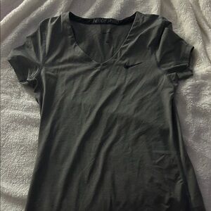 Nike Women's Short Sleeve Gray Tee